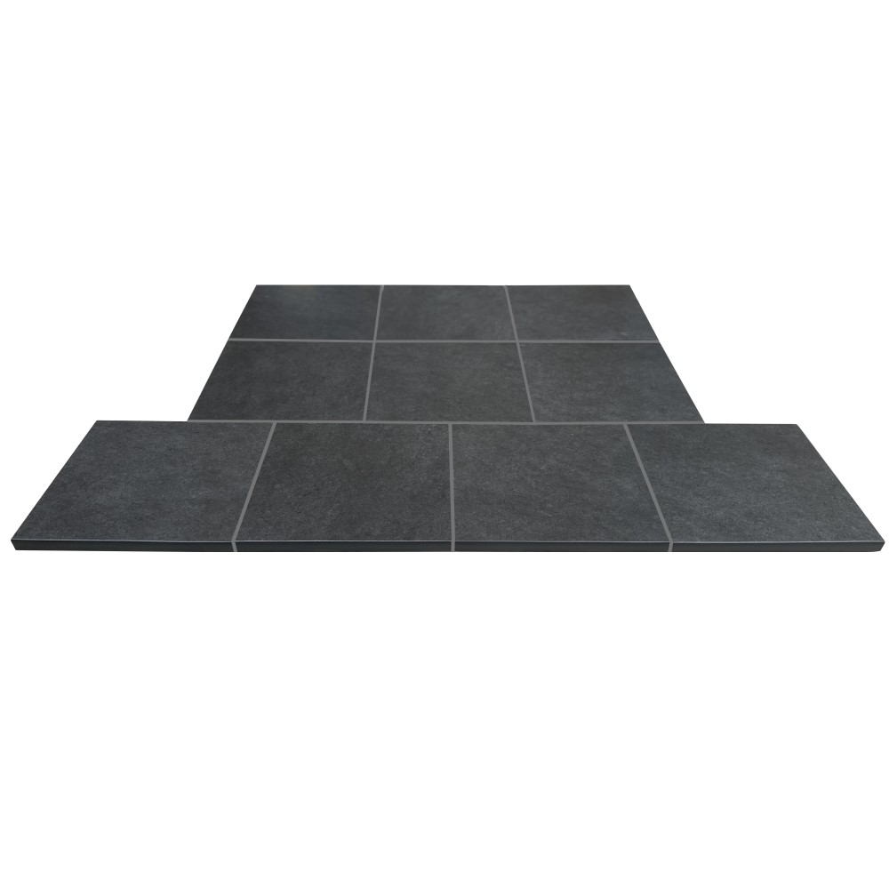 NEW PRODUCT - Sectional Riven Slate Hearths 300x300x30